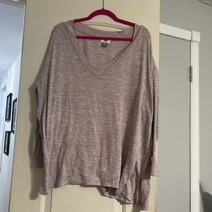 Heather pink sweater 2x
